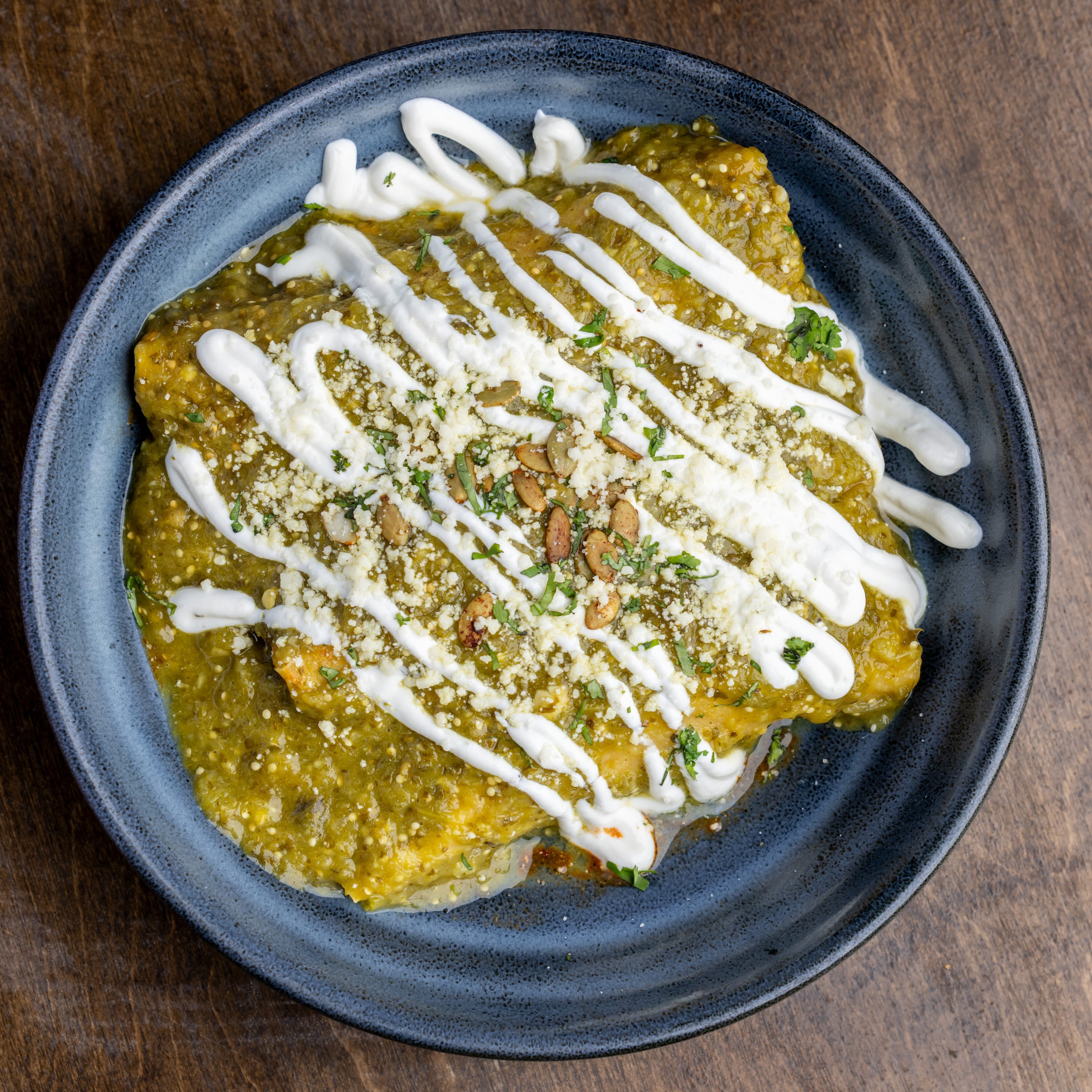 Kids Chicken Enchilada.